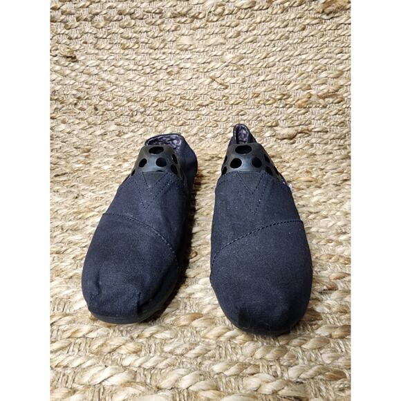 New! BOBS SKECHERS Plush Peace and Love Black Comfort Shoes Flats Women's 7 W - Picture 3 of 12